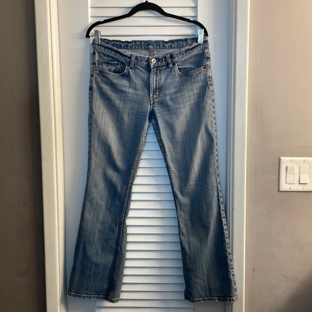 Y2K EXPRESS X2 LAB Low Rise Bootcut Jeans 32x28 Good Preloved Condition-See pics